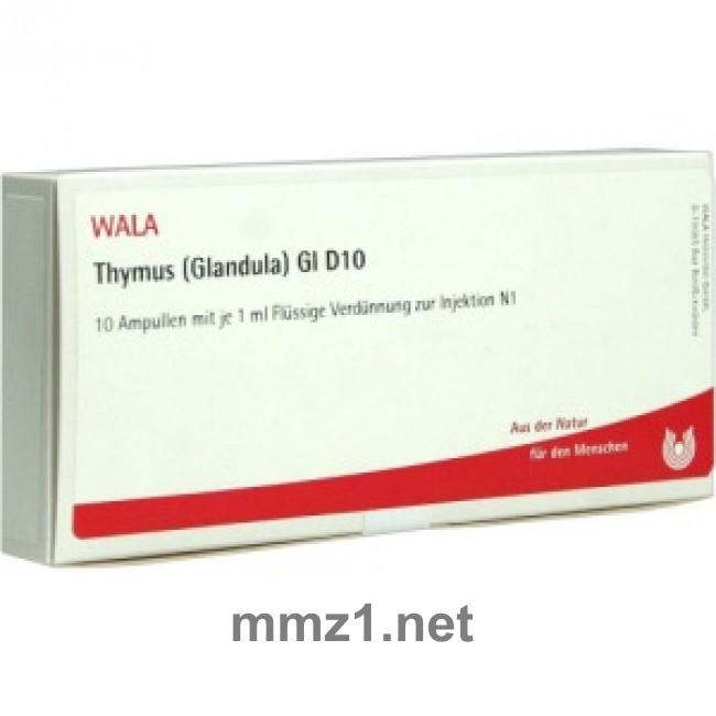 Thymus Glandula GL D 10 Ampullen - 10 x 1 ml