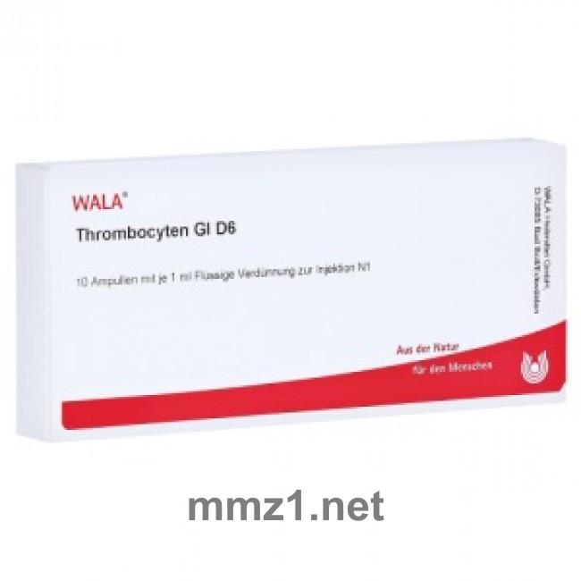Thrombocyten GL D 6 Ampullen - 10 x 1 ml
