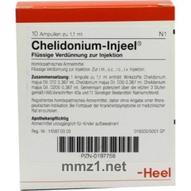 Chelidonium Injeel Ampullen - 10 St.