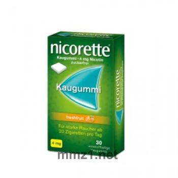 nicorette Kaugummi freshfruit 4 mg - 30 St.