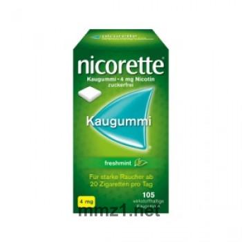 nicorette Kaugummi freshmint 4 mg - 105 St.