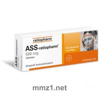 ASS ratiopharm 500 mg - 30 St.