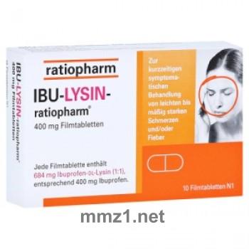 IBU-LYSIN-ratiopharm 400 mg Filmtabletten - 10 St.