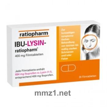 IBU-LYSIN-ratiopharm 400 mg Filmtabletten - 20 St.