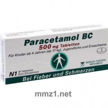Paracetamol BC 500 mg - 10 St.
