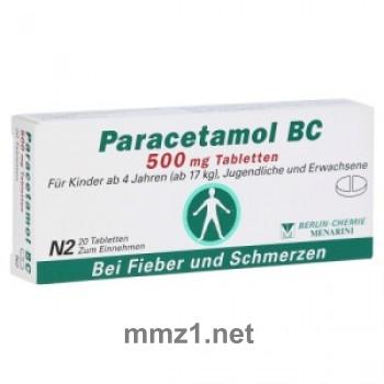Paracetamol BC 500 mg - 20 St.