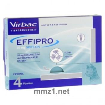 Effipro 50 mg zum Auftropfen für Katzen - 4 St.