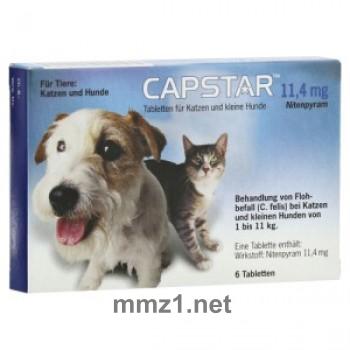 Capstar 11,4 mg Tabletten f.Katzen/klein - 6 St.