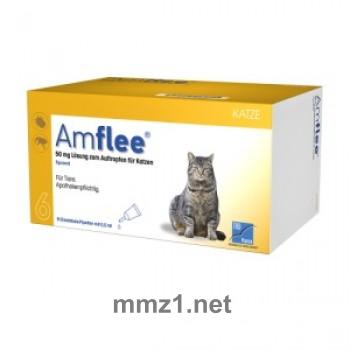 Amflee 50 mg Spot-on Lösung für Katzen - 6 St.