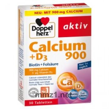 Doppelherz Calcium 900 + D3 - 30 St.