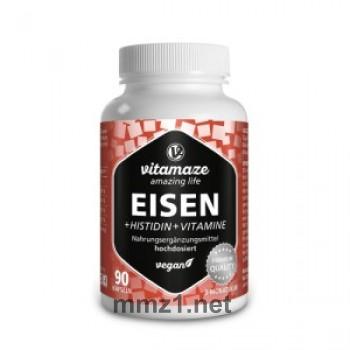 Eisen 20 mg+Histidin+Vitamine C/B9/B12 - 90 St.