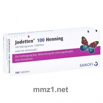 Jodetten 100 Henning Tabletten - 100 St.