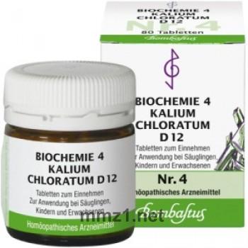 Biochemie 4 Kalium chloratum D 12 Tablet - 80 St.