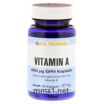 Vitamin A 800 µg GPH Kapseln - 60 St.