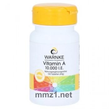 Vitamin A 10.000 I.E. Tabletten - 100 St.