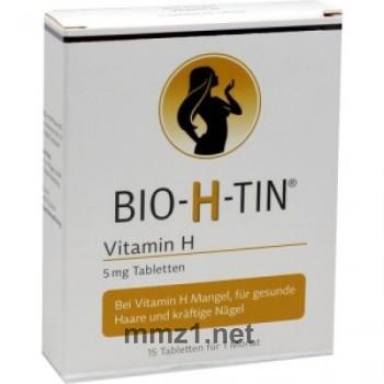 Bio-h-tin Vitamin H 5 mg für 1 Monat Tabletten - 15 St.