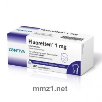 Fluoretten 1,0 mg Tabletten - 300 St.