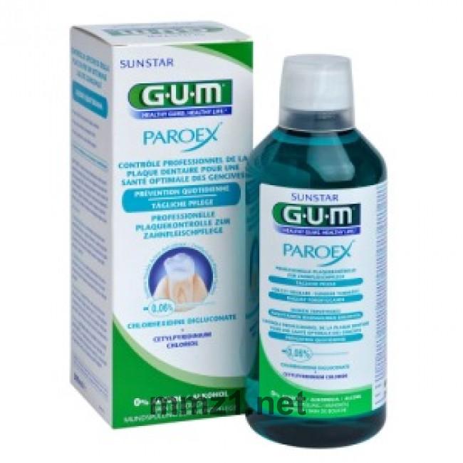 GUM Paroex Mundspülung 0,06% - 500 ml