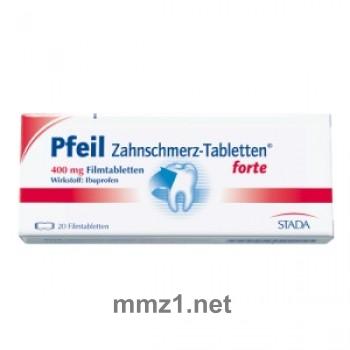 Pfeil Zahnschmerz-tabletten Forte Filmta - 20 St.