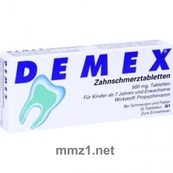 Demex Zahnschmerztabletten - 10 St.