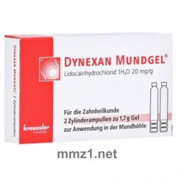 Dynexan Mundgel Zylinderampullen - 2 x 1,7 g