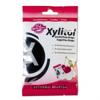 Miradent Xylitol Drops zuckerfrei Kirsche - 60 g