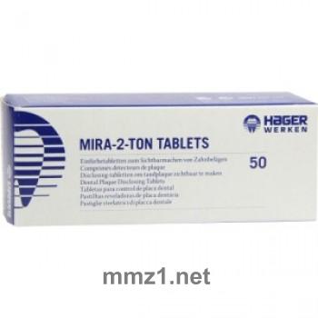 MIRA 2 Ton Plaque Einfärbe Tabletten - 50 St.
